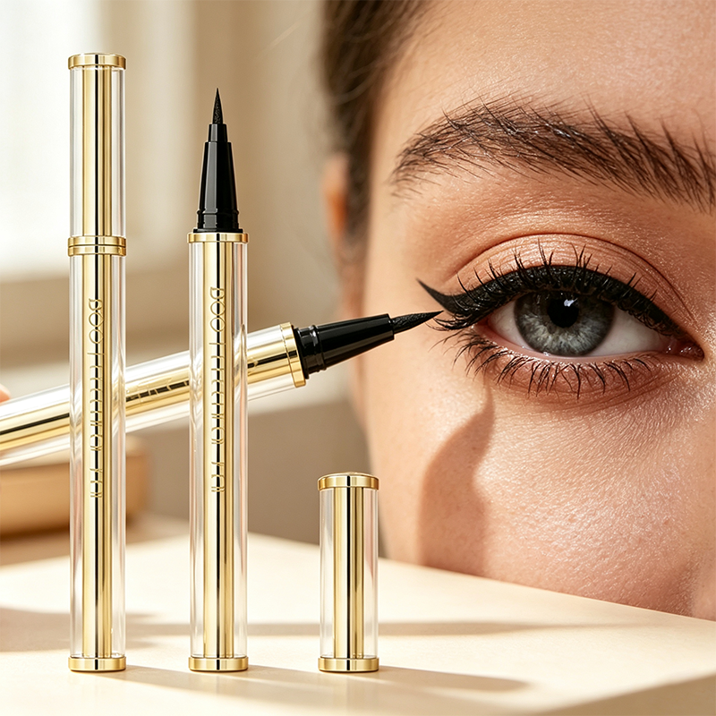 Waterproof Lambskin Eye Pencil Eyeliner - Long Wear, Smudge-Proof, Smooth Thick Tip🖤✨