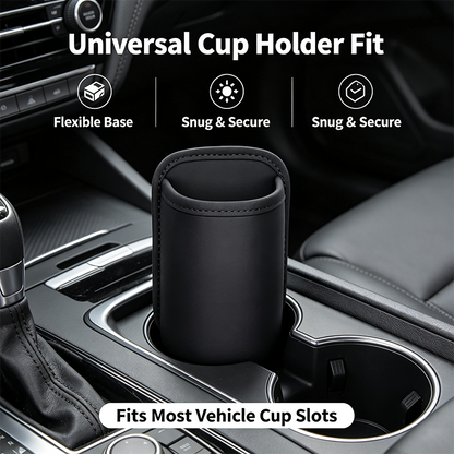 Car Cup Holder Accessory, Multi-Purpose Drink & Water Bottle Storage Pouch🚗