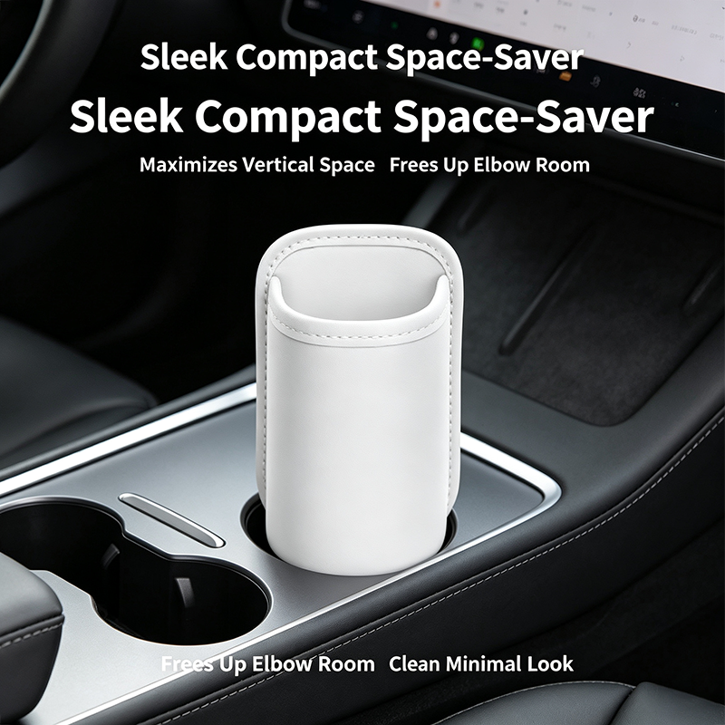 Car Cup Holder Accessory, Multi-Purpose Drink & Water Bottle Storage Pouch🚗