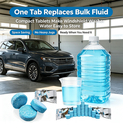 50PCS Car Windshield Washer Fluid concentrate Tablets,Windshield Wiper Fluid💧
