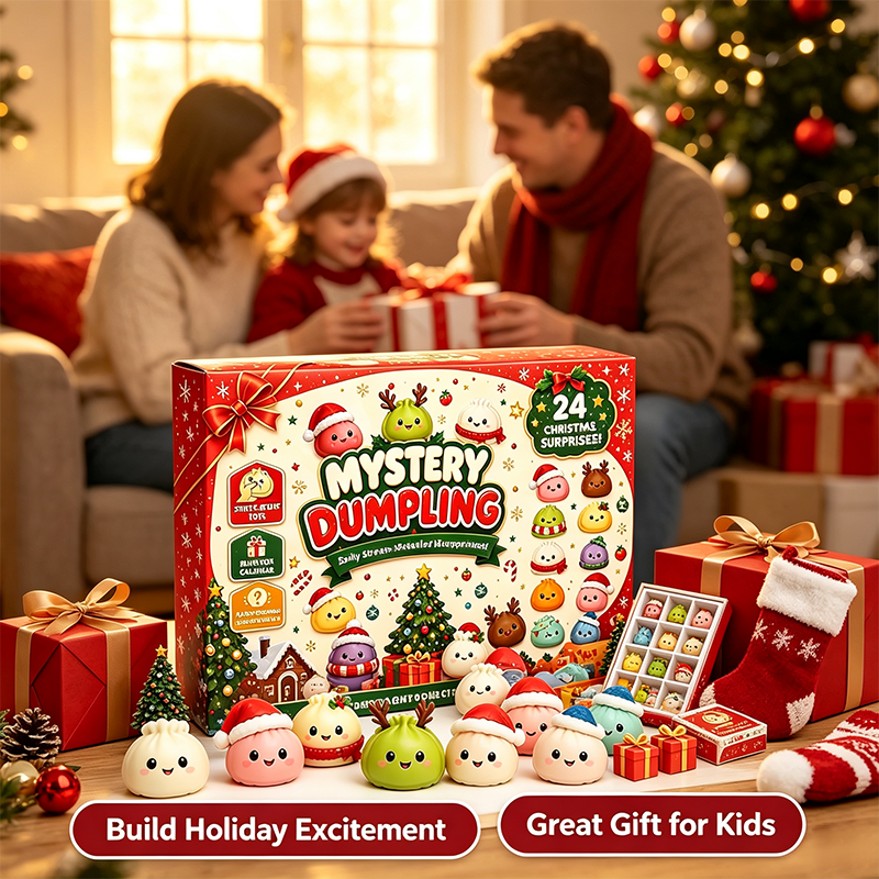 Christmas Squishy Advent Calendar 2026 Countdown Calendar🥰