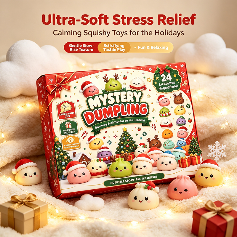 Christmas Squishy Advent Calendar 2026 Countdown Calendar🥰
