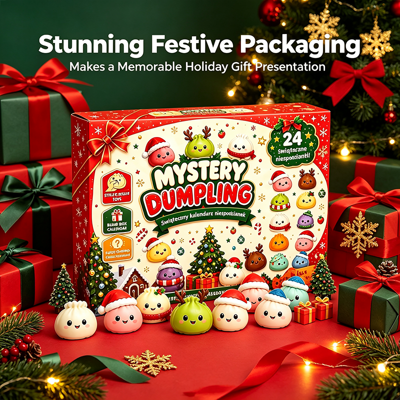Christmas Squishy Advent Calendar 2026 Countdown Calendar🥰