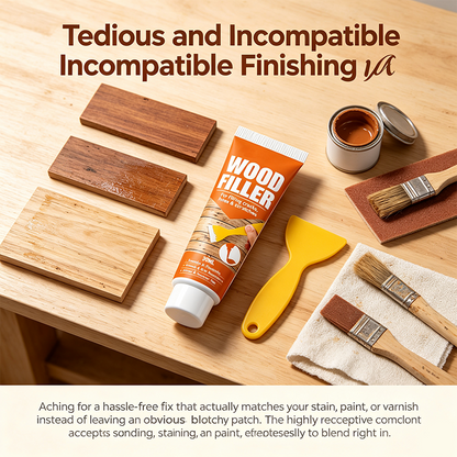 Wood Filler for Cracks and Holes🖌️