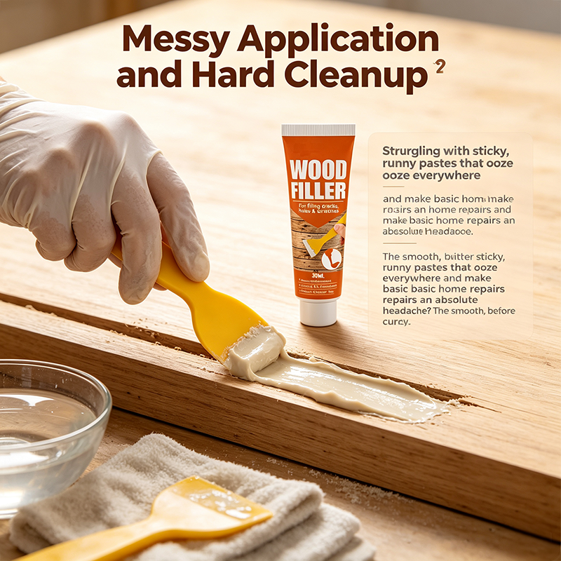 Wood Filler for Cracks and Holes🖌️