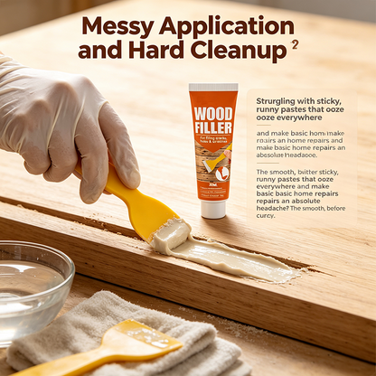 Wood Filler for Cracks and Holes🖌️