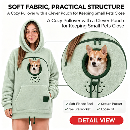 Dog Tote Carier Hoodie🐕