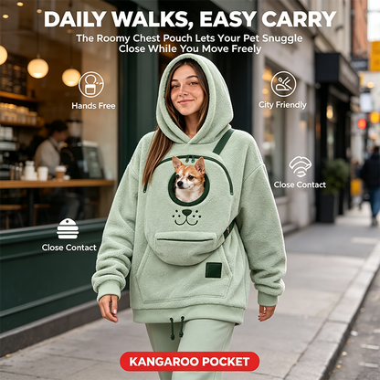 Dog Tote Carier Hoodie🐕