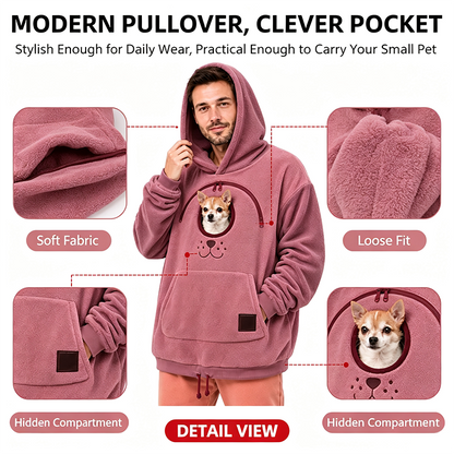Dog Tote Carier Hoodie🐕