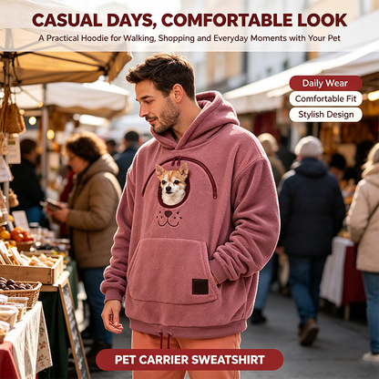 Dog Tote Carier Hoodie🐕
