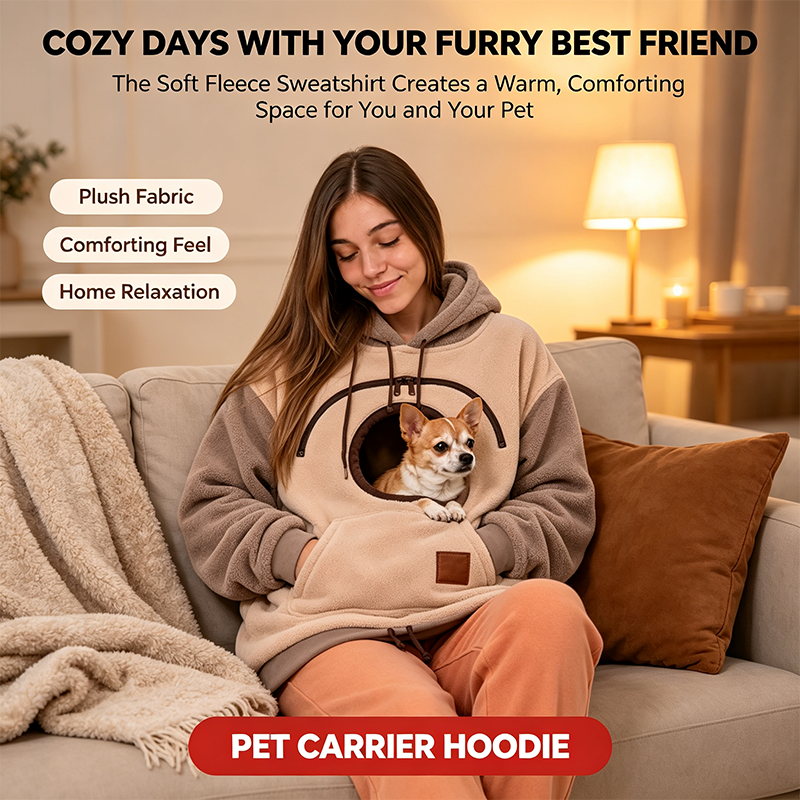 Dog Tote Carier Hoodie🐕