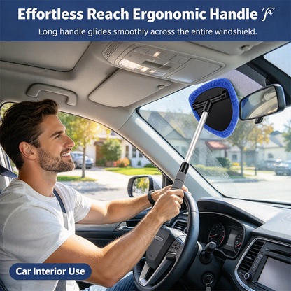 9PCS Car Window Cleaner Kit Extendable Handle Windshield Cleaning Tool🪟