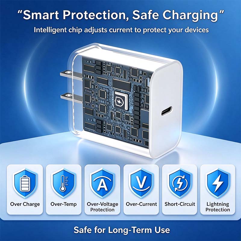 20W Super Fast USB-C Charger with Type-C to C Cable Kit 🔌