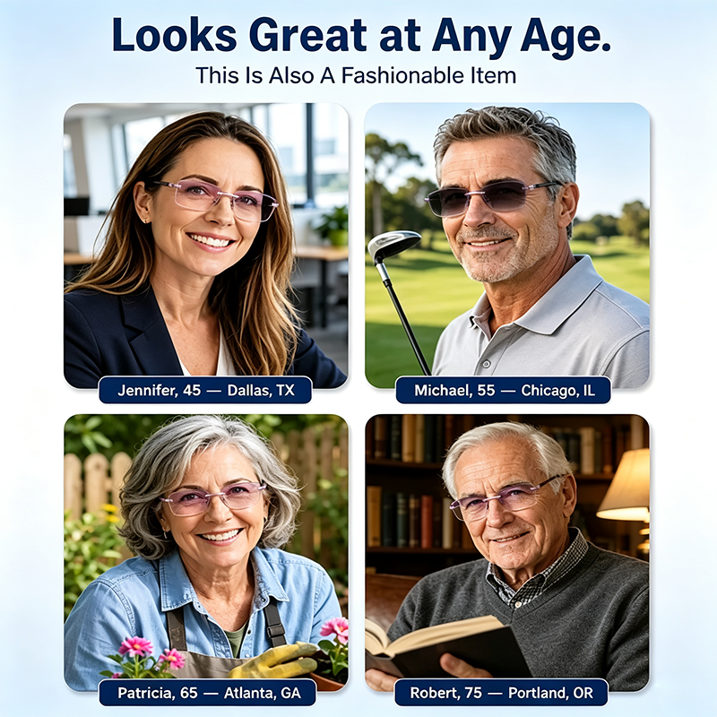 [Regain Your Youthful Vision] Smart Zoom Diamond-Cut Reading Glasses👓