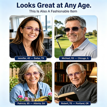 [Regain Your Youthful Vision] Smart Zoom Diamond-Cut Reading Glasses👓