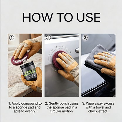 All-in-One Surface Restoration Polishwith Pad🧽