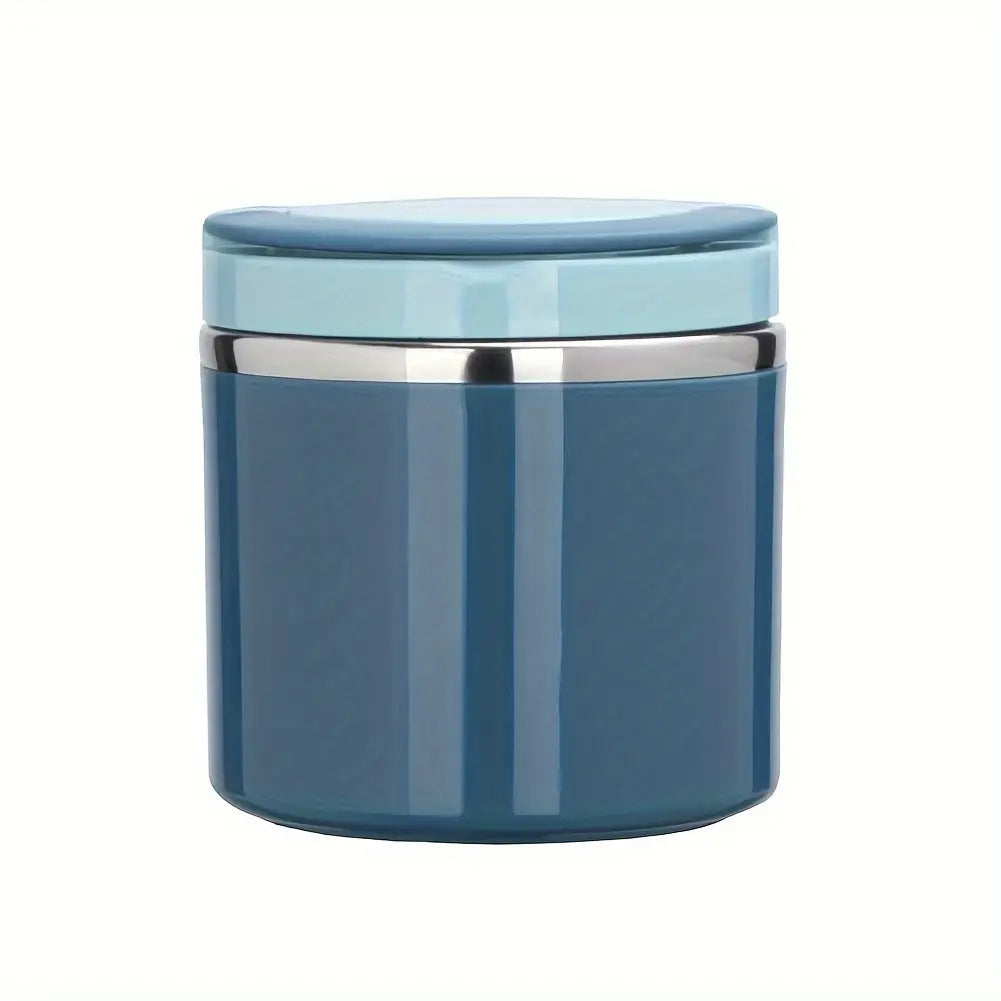 Stainless Steel Bento Style Boxed Lunch Box with Handle - Leakproof, Stackable🍱