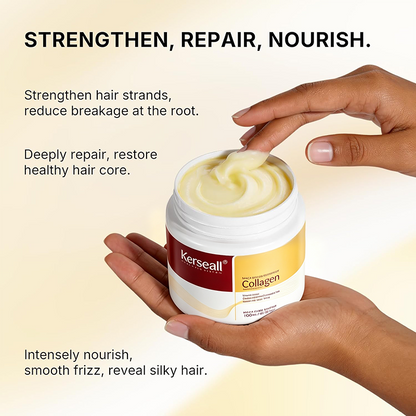 Collagen Hair Treatment Deep Repair Conditioning Argan Oil Hair Mask Essence✨