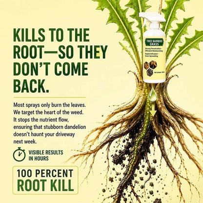 Fast-ActingNatural Weed &Grass Killer Spray🌿