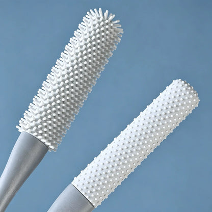 Long-Handle Silicone Soft Pedicure Tool, Shower Foot Cleaning Brush 🚿🦶