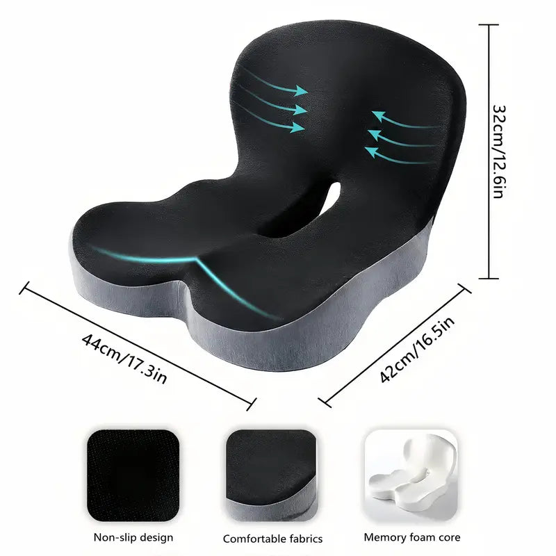 【Back to School 】Non-Slip Memory Foam Seat Skin-Friendly 🧑‍💻