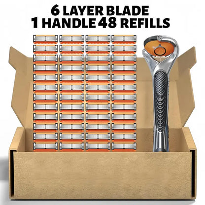 Men's Unscented Precision Razor Blade Replacement Handheld Kit🪒