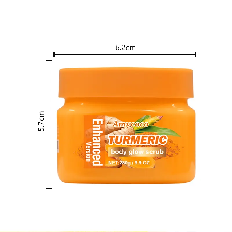 Turmeric Nourishing Scrub - Infused with natural exfoliates to deeply renew the skin 🌿
