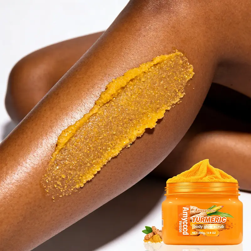 Turmeric Nourishing Scrub - Infused with natural exfoliates to deeply renew the skin 🌿