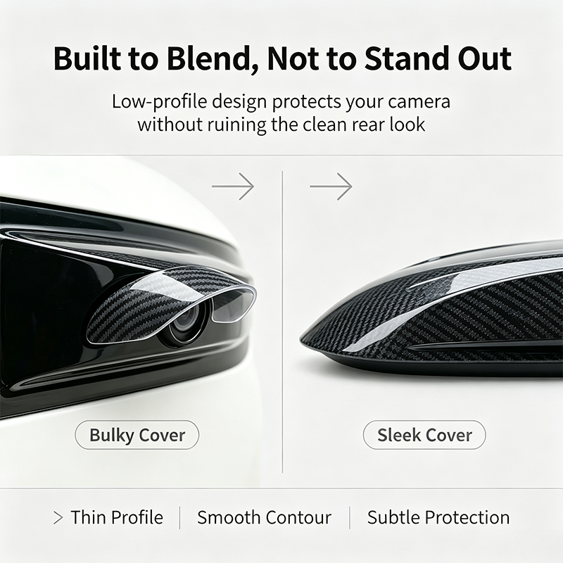 2PCS Car Reverse Camera Rain Cover, Anti-Fog Waterproof Protection Hood🌧️