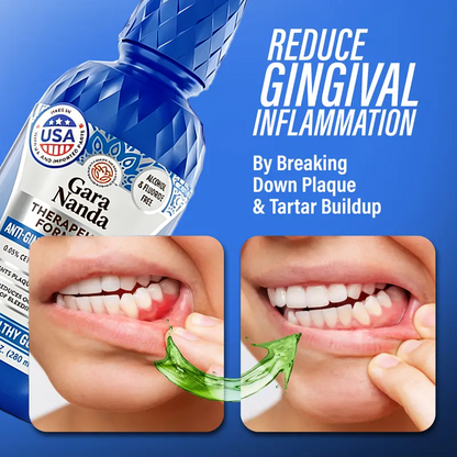 Anti-Gingivitis Oral Rinse with 0.05% CPC, Alcohol & Fluoride Free Therapeutic Mouthwash🦷
