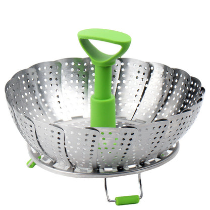 Vegetable Steamer Basket for Cooking Food, Stainless Steel Veggie Steam Basket🍲