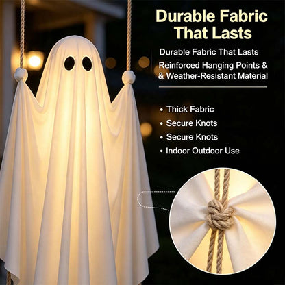 Halloween Decorations Outdoor Pre-Assembled Hanging Swing Ghost 🎃👻