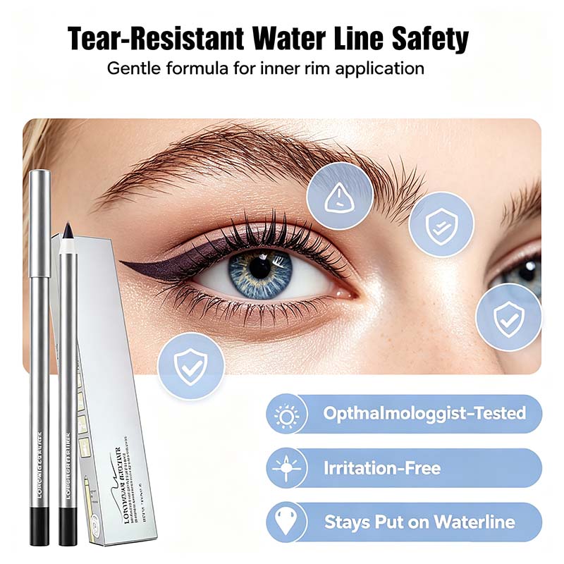 Waterproof Gel Eyeliner Pencil with Ultra Smooth Creamy Glide ✨