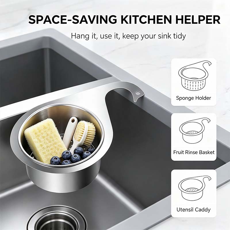 Stainless Steel Swan Sink Strainer Basket🦢💧