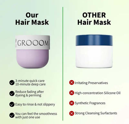 Keratin Repair Hair Mask,Deep Conditioning Hair Treatment for Damaged Hair💇‍♀️