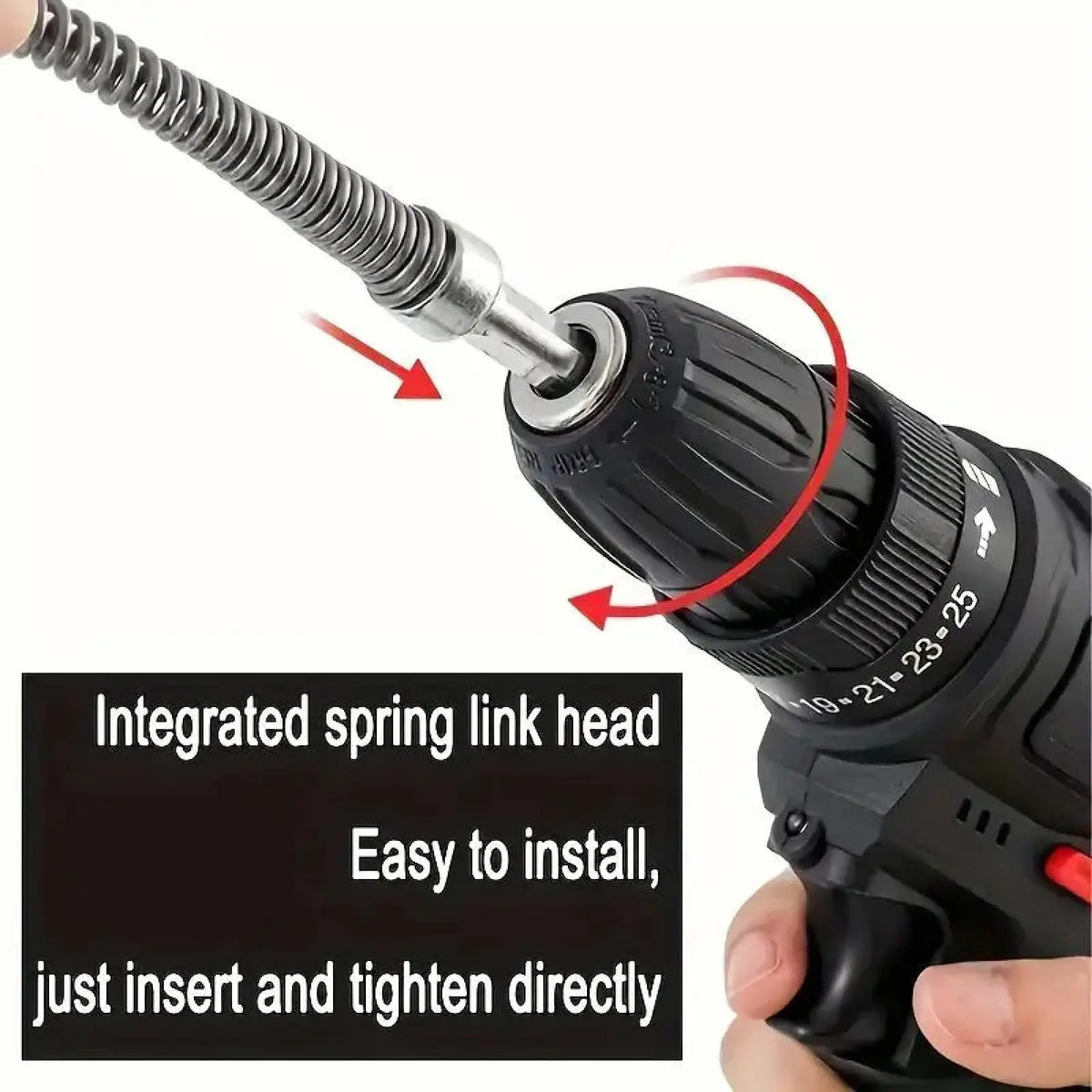 Electric Pipe Dredging Device without Machine, 1 Count Toilet Clog Dredging Tool🪠