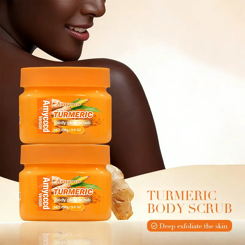 Turmeric Nourishing Scrub - Infused with natural exfoliates to deeply renew the skin 🌿