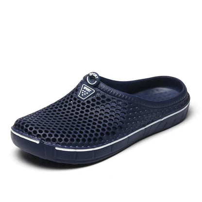 Unisex Quick-Dry Mesh Slip-On Mules,Breathable Work Shoes for Garden, Shower, Travel & Outdoor👟💨