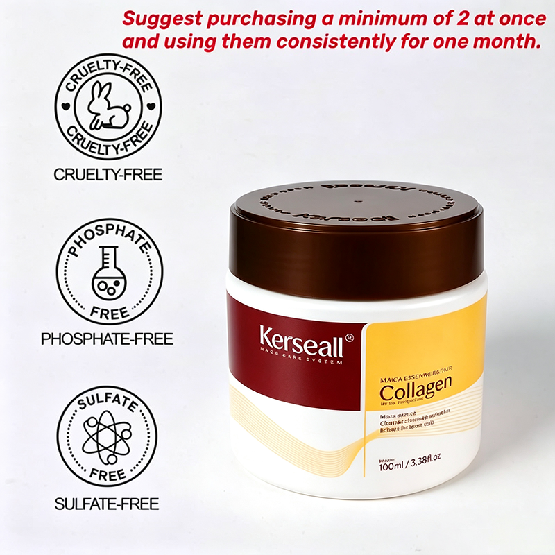 Collagen Hair Treatment Deep Repair Conditioning Argan Oil Hair Mask Essence✨