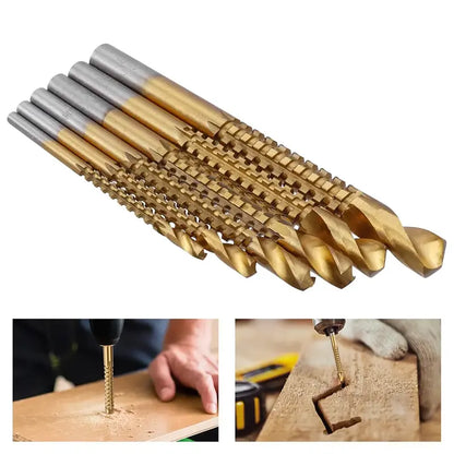 6 Counts Multi-Purpose Metalworking Drill Bits for Boring, Cutting and Polishing🛠️