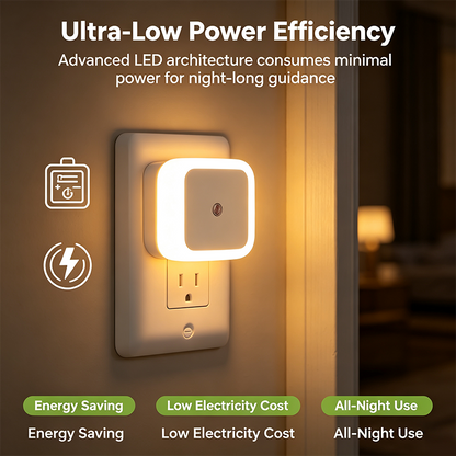 6-Pack Compact Ultra-Energy-Saving Smart LED Night Lights🛋️