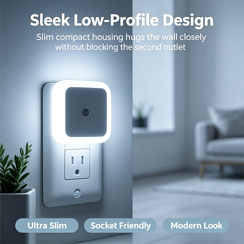 6-Pack Compact Ultra-Energy-Saving Smart LED Night Lights🛋️