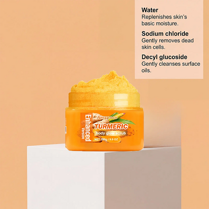 Turmeric Nourishing Scrub - Infused with natural exfoliates to deeply renew the skin 🌿