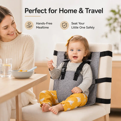Portable Baby Seat Harness for Dining Chairs, Foldable Toddler Safety Seat🧸