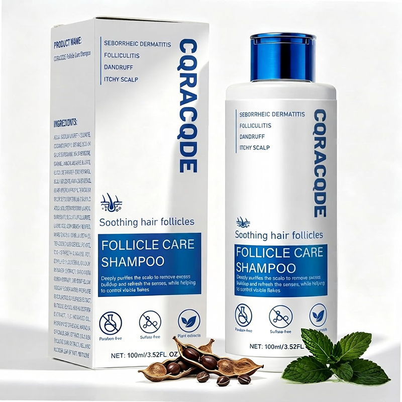 Fol Shampooliculitis for Itchy, Flaky Scalp - Purifying Formula for a Soothed