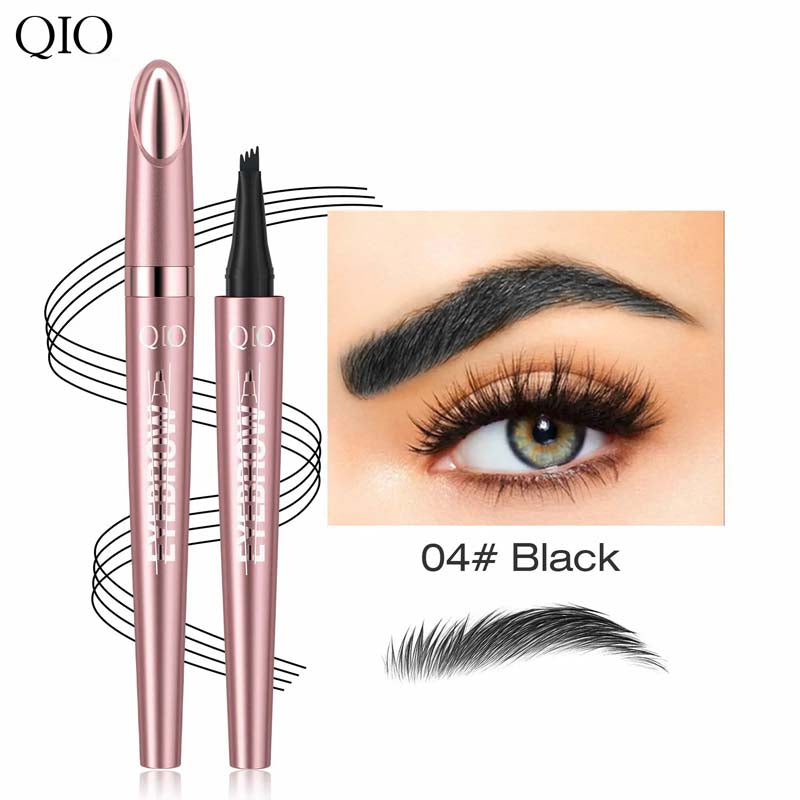 🖌️ Waterproof Micro-Fork Brow Pencil – Natural Hair-Like Brows👁️