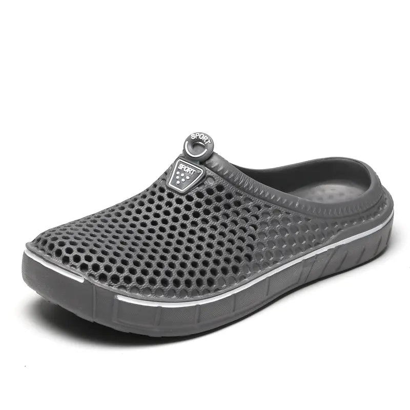 Unisex Quick-Dry Mesh Slip-On Mules,Breathable Work Shoes for Garden, Shower, Travel & Outdoor👟💨