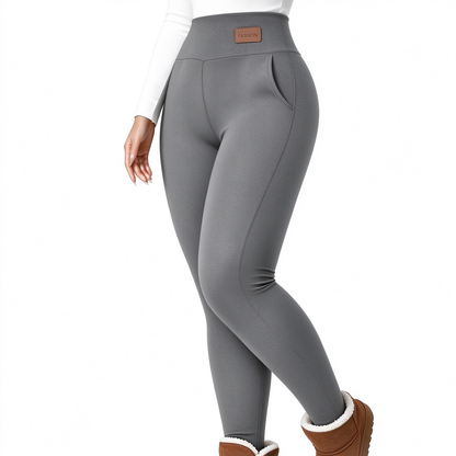 Women's -Lined Leggings, Soft and Stretchy Tights with a Thick, Soft, and Warm Lining 👖