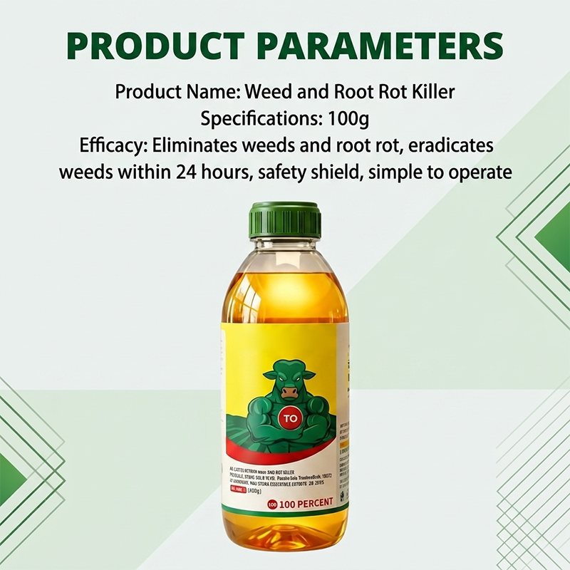 Herbicide and root rot control agent