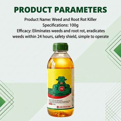 Herbicide and root rot control agent